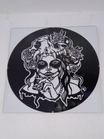 disque vinyle découpé los muertos